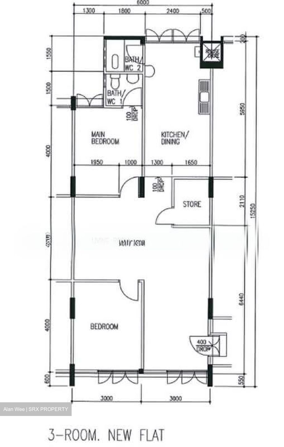 Blk 420 Bukit Batok West Avenue 2 (Bukit Batok), HDB 3 Rooms #603215191